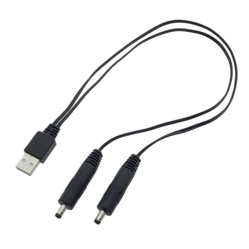 Câble de charge USB pour gants, pantoufles et capuche, GE33C