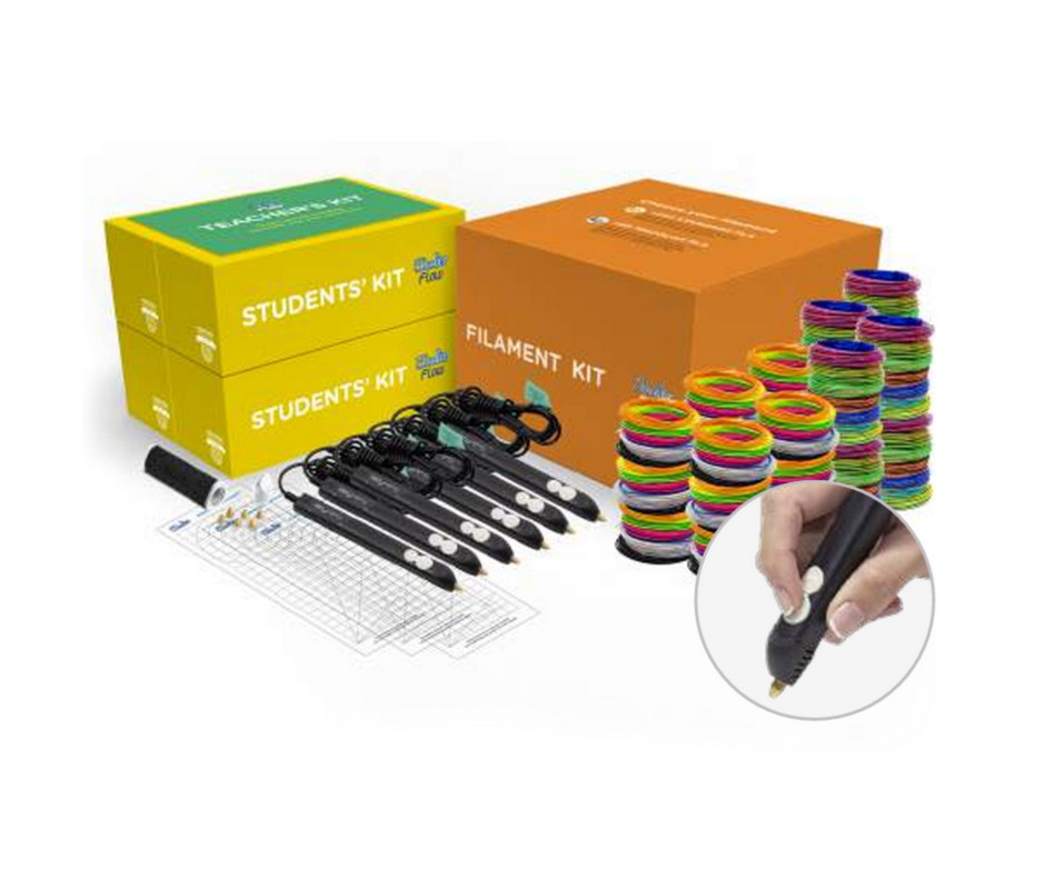 3Doodler Flow utbildningsset, 12 pennor, FLOWEDU