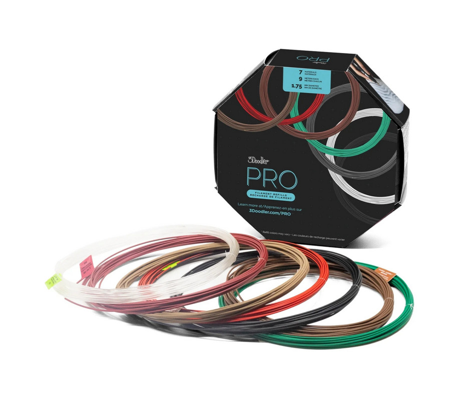Filament 1,75 mm till 3Doodler ProIII, PRO‑FILLS